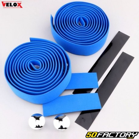 Cintas de manillar de bicicleta Vélox Maxi Cork Confort T4 azul