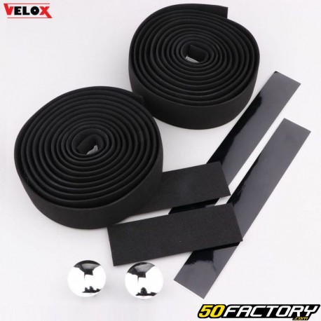 Black Vélox Maxi Cork bicycle handlebar tapes