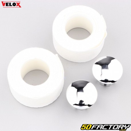 White Vélox Tressorex 85 bicycle handlebar tapes