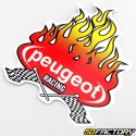 Flame sticker Peugeot Racing