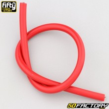 Cable de bujía XNUMX mm Fifty  rojo (largo XNUMX cm)