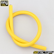 Spark plug wire 7 mm Fifty yellow (length 33 cm)