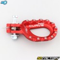 Aluminum front footrest Gas Gas txt, Sherco ST, Beta Evo...S3 Curve Hard Rock trial red