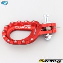 Aluminum front footrest Gas Gas txt, Sherco ST, Beta Evo...S3 Curve Hard Rock trial red