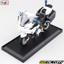 Motocicleta miniatura XNUMX/XNUMX BMW R XNUMX RT  Patrulha Rodoviária da Califórnia Maisto