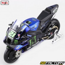 Miniaturmotorrad XNUMX / XNUMXe Yamaha  YZR-MXNUMX Monster Energy  (XNUMX) Morbidelli XNUMX Maisto