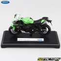 Motocicleta en miniatura XNUMX/XNUMX Kawasaki Ninja ZX-XNUMXR (XNUMX) Welly