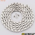 Bicycle chain 11 speeds 116 links PYC silver