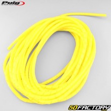 Puig yellow cable protection spiral Ø6 mm (10 meters)