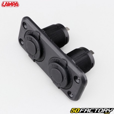 Tomada dupla de isqueiro 12/24V Lampa EXT-2