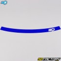 Blue S3 rim stripe stickers