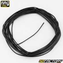 Universal 0.5 mm electric wire Fifty black (5 meters)