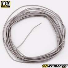 Universal 0.5 mm electric wire Fifty gray (5 meters)