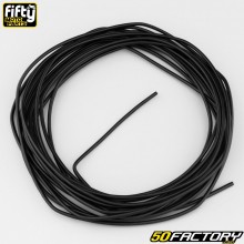 Universal 1 mm electric wire Fifty black (5 meters)