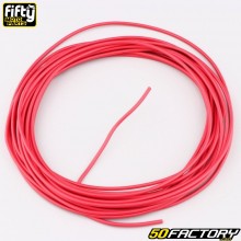Fio elétrico universal 1 mm Fifty vermelho (5 metros)