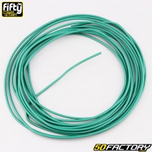 Universal 1 mm electric wire Fifty green (5 meters)