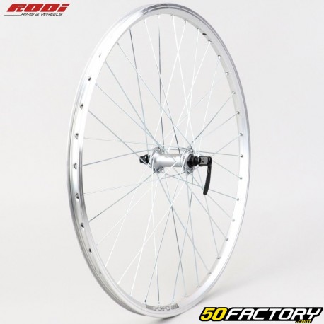 Roda dianteira de bicicleta 26&quot; (19-559) Rodi Skorpion alumínio cinza