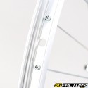 28&quot; (20-622) bicycle front wheel, gray aluminum