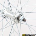 Roda dianteira de bicicleta de XNUMX&quot; (XNUMX-XNUMX), alumínio cinza