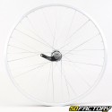 Roue arrière vélo 26" (25-559) Vélosteel alu grise