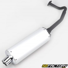 Exhaust tailpipe for motor GY6 50 4T V2
