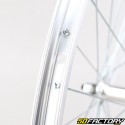 Ruota anteriore bicicletta da 26&quot; (20-559), alluminio grigio