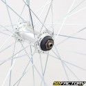 Rueda delantera de bicicleta de 26 &quot;(19-559) de aluminio gris (liberación rápida)