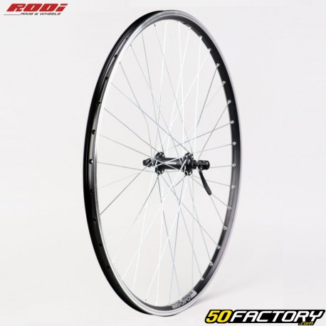 28&quot; bicycle front wheel (19-622) Rodi Skorpion aluminum black