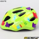 Casco de bicicleta infantil Grey&#39;s verde brillante