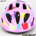 Casco de bicicleta infantil Grey&#39;s rosa brillante