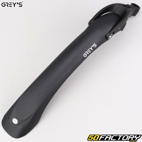Gray&#39;s Beaver Bolt rear bicycle mudguard 24&quot; to 29&quot; black