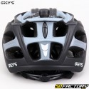 Casco de bicicleta Grey&#39;s negro y gris mate