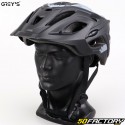 Grey&#39;s black and matt gray bicycle helmet