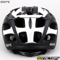 Casque vélo Grey's noir et blanc mat