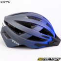 Casco ciclista Grey&#39;s negro y azul oscuro mate