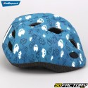 Casco de bicicleta para niños con iluminación trasera integrada. Polisport Viaje divertido azul