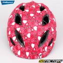 Children&#39;s bicycle helmet with integrated rear lighting Polisport Love pink