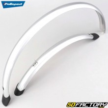 Schutzbleche vorne und hinten für Fahrrad 28 Zoll Polisport Towny Chrom 51 mm