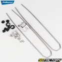 Front and rear mudguards for 28&quot; bike Polisport Towny chrome 51 mm