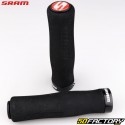 Pre-formed Black Sram Lock-On Bike Grips