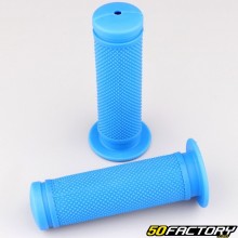 Blue children&#39;s bicycle grips
