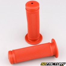 Red children&#39;s bicycle grips