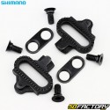 Pedales automáticos SPD para bicicleta de montaña Shimano PD-MXNUMX negros