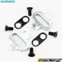 SPD semi-automatic pedals for MTB bike Shimano PD-EH500 gray