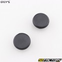 Grey&#39;s Black V1 Bicycle Handlebar Ends