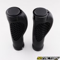 Black 120mm Ergonomic Lock-On Bike Grips