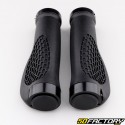 Black 120mm Ergonomic Lock-On Bike Grips