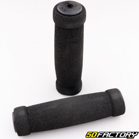 Black foam bike grips