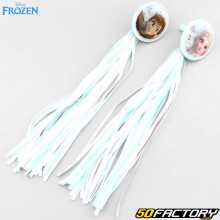 Frozen II bicycle and scooter handlebar end ribbons