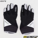 Grey&#39;s black and gray long winter cycling and scooter gloves